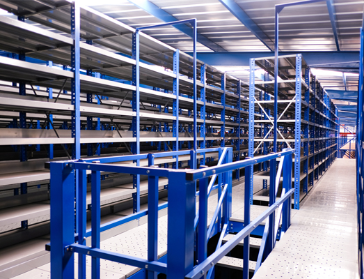 Micro Rack Supported Mezzanine Floor