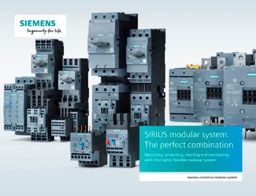 SIRIUS Modular System Circuit Breaker/ Contactor/ Timer/ Overload relay