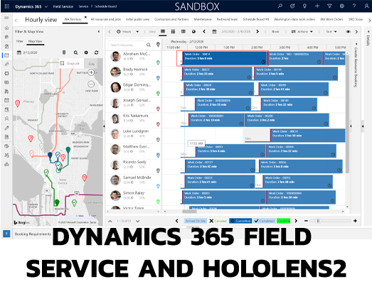 Dynamics 365 Field Service and HoloLens2