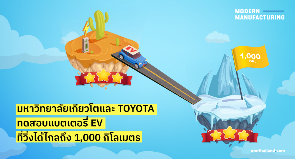 Battery EV 1,000 กิโลเมตร