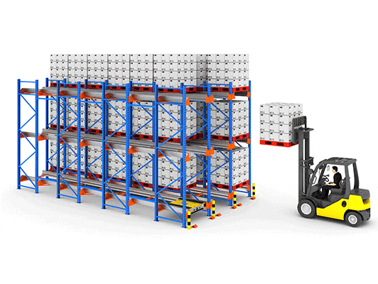 PALLET SHUTTLE RACKING