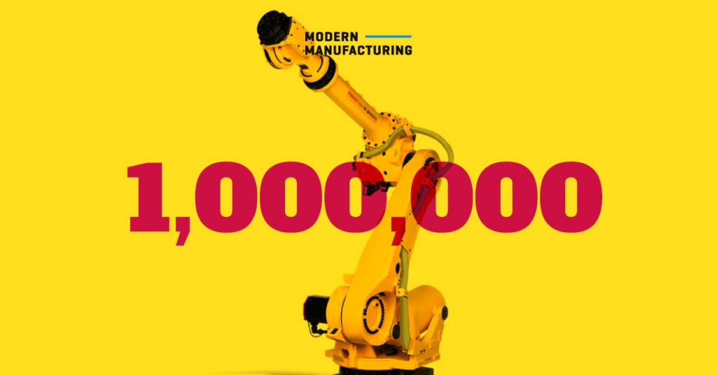 FANUC 1 Millionth robot