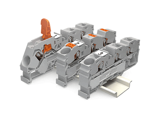 WAGO SPRING TECHNOLOGY TERMINAL BLOCKS