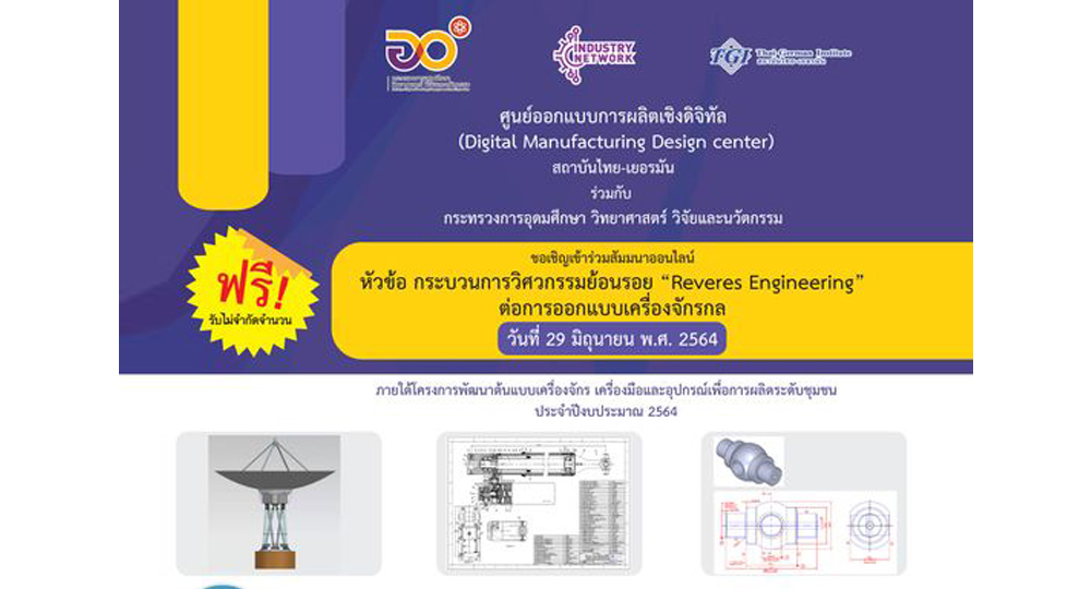 กระบวนการวิศวกรรมย้อนรอย "Reveres Engineering" ต่อการออกแบบเครื่องจักรกล