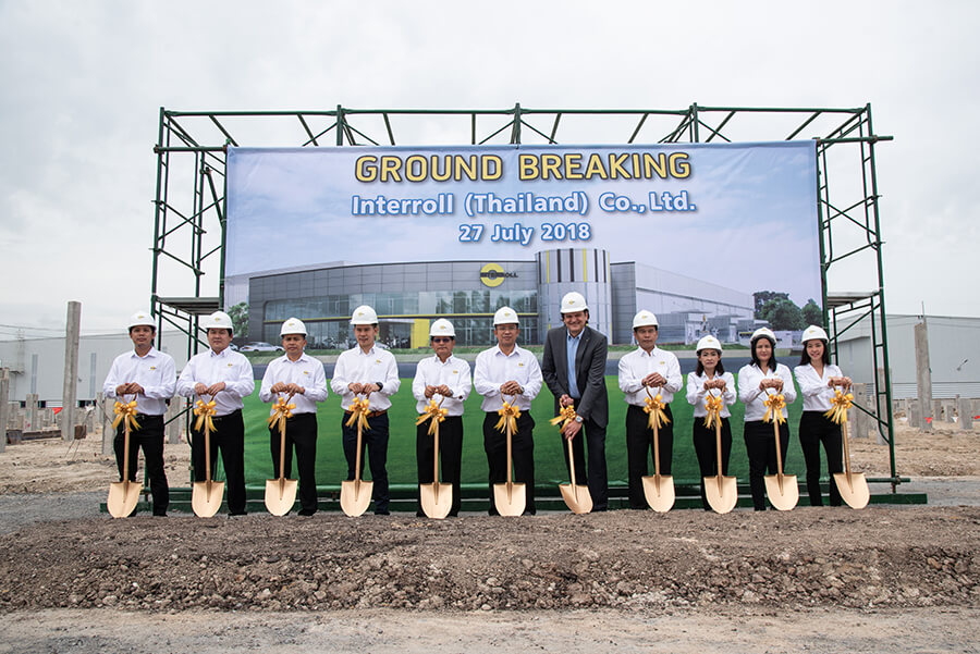 พิธี Ground Breaking บริษัทอินเตอร์โรล (ประเทศไทย) จำกัด