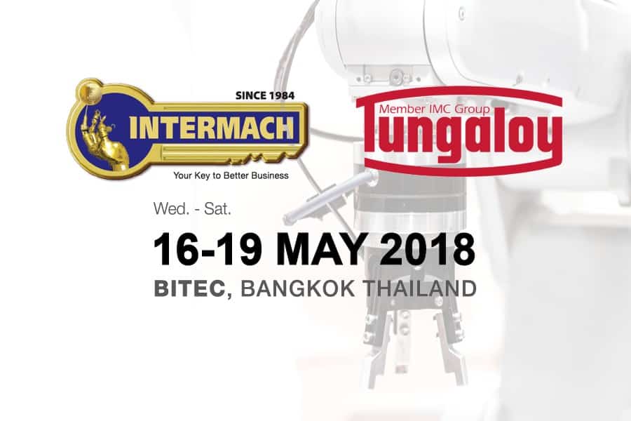 ลุ้นไอโฟน 8 สีแดง Limited Edition กับบูธ Tungaloy ที่ INTERMACH 2018