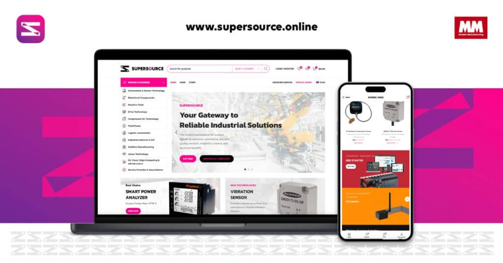 Supersource.online e-Marketplace ที่ดีที่สุดสำหรับสินค้าอุตสาหกรรม